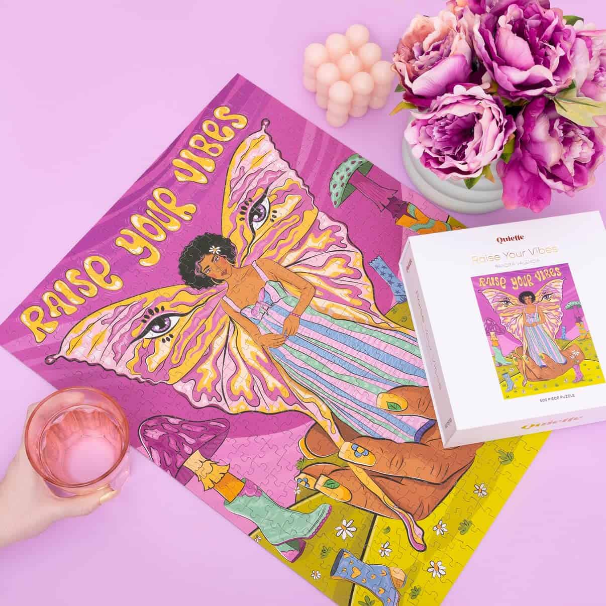 Puzzle Quiette de 500 Piezas | Eleva tus Vibraciones -