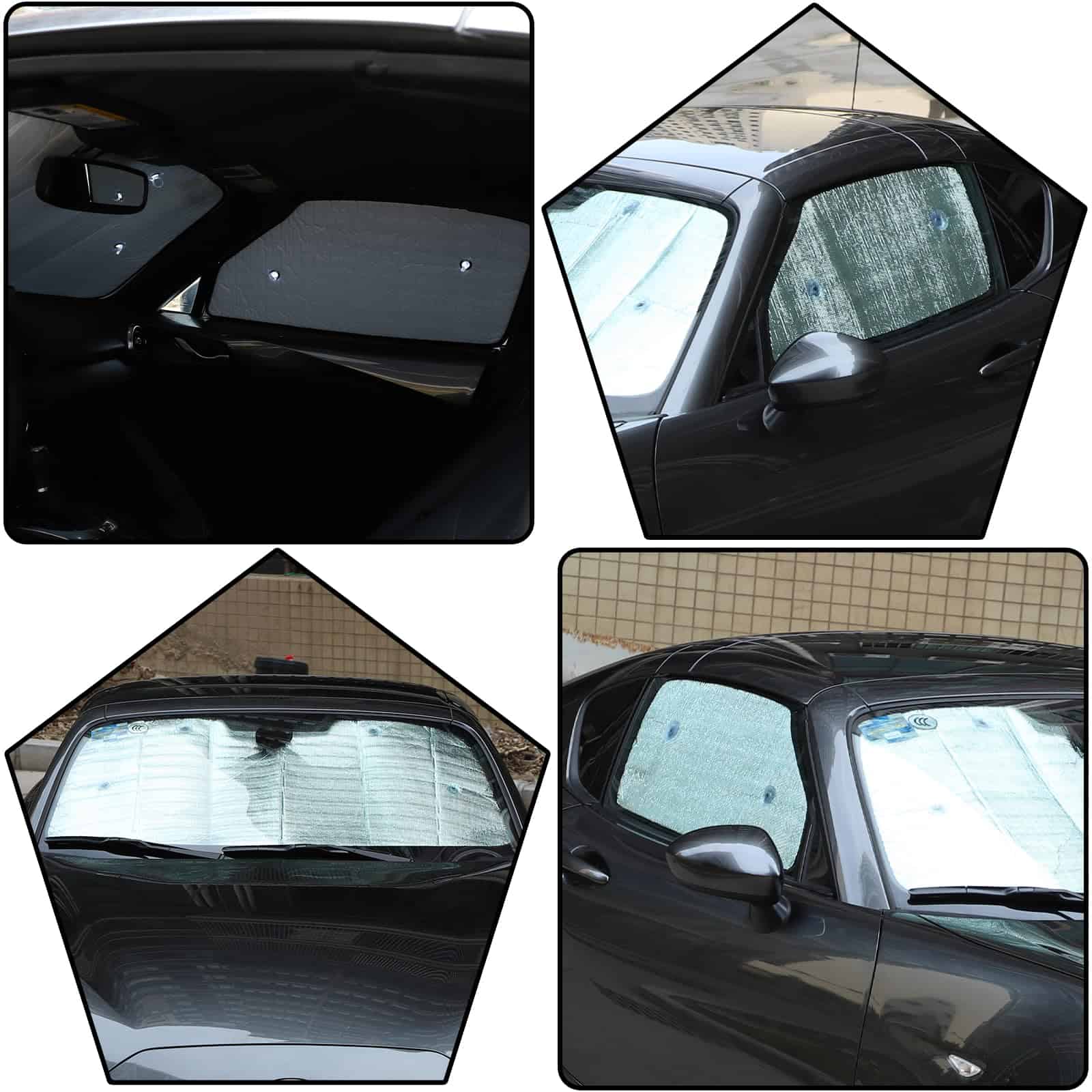 Parasol de parabrisas Compatible con Mazda MX-5 NC RF Miata - Imagen 5