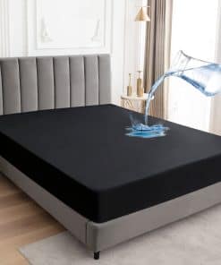 Protector de Colchón Sufdari Cal King, -Negro