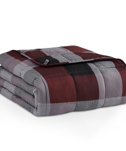 Manta Ponderada L'AGRATY - 60"x80" 15lbs -Rojo y Negro Patró