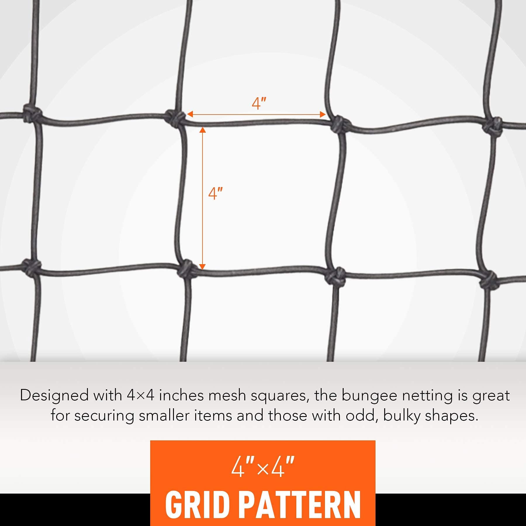 Red de carga OMT 3x4 ft para camas de camionetas pickup, - Imagen 6