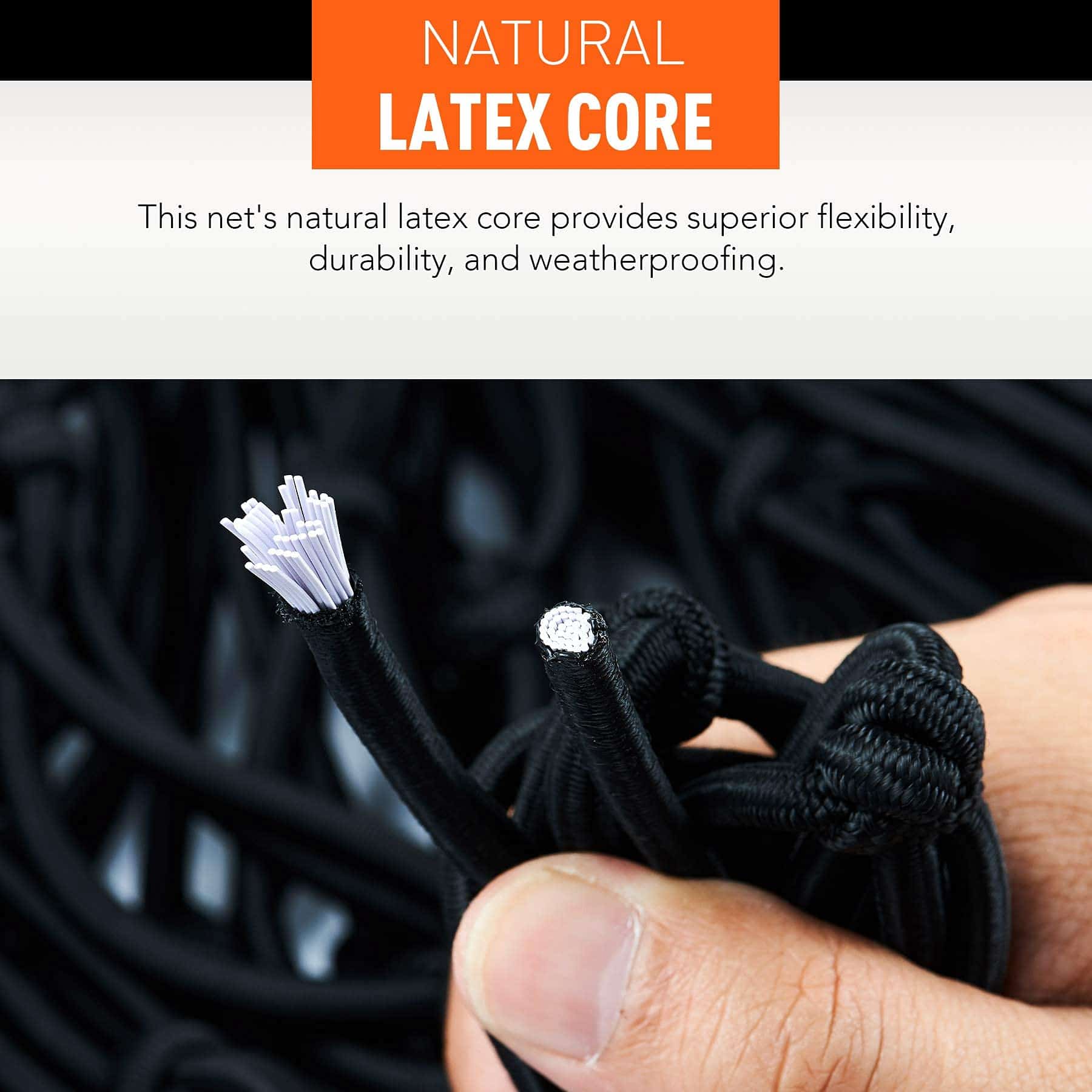 Red de carga OMT 3x4 ft para camas de camionetas pickup, - Imagen 4