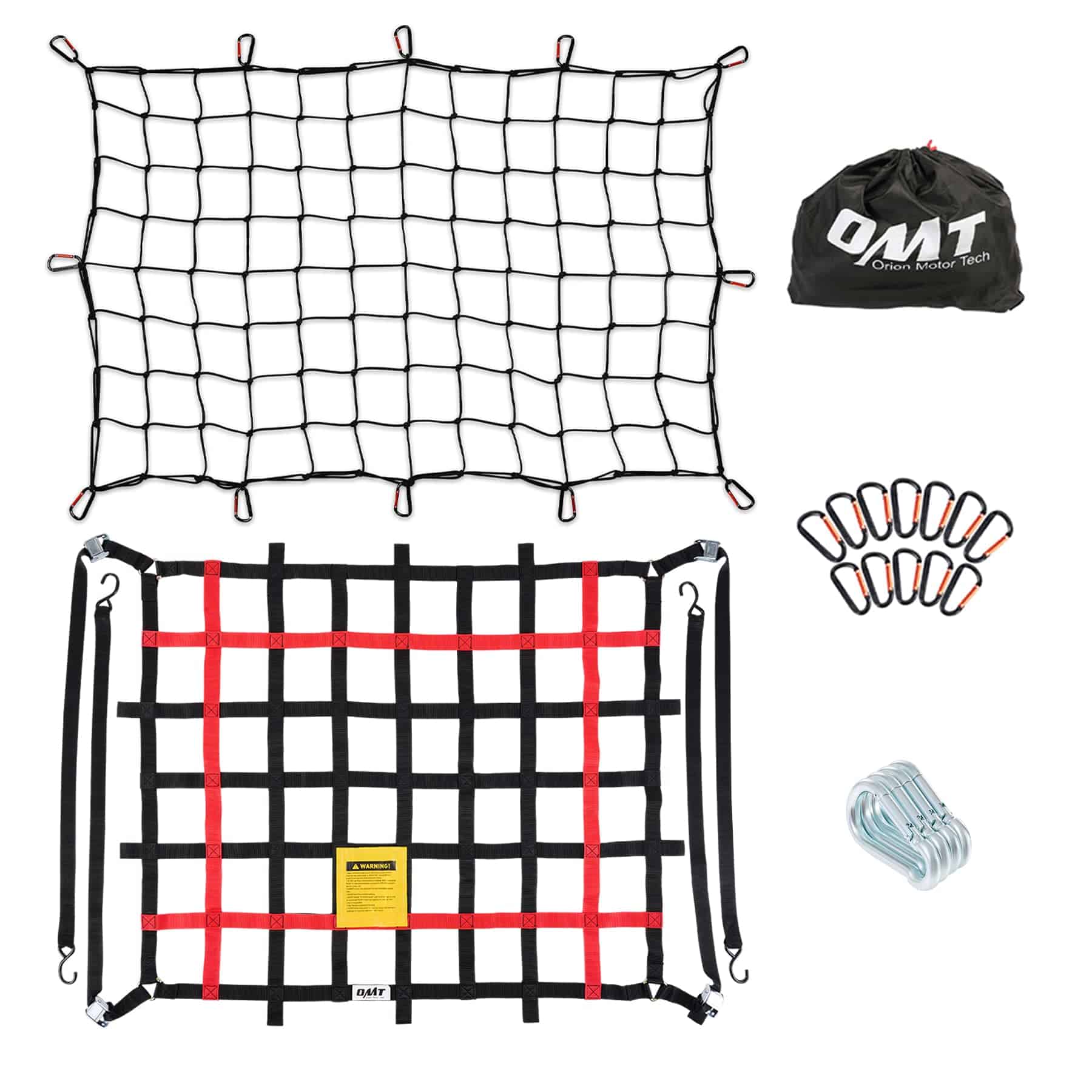 Red de carga OMT 3x4 ft para camas de camionetas pickup,