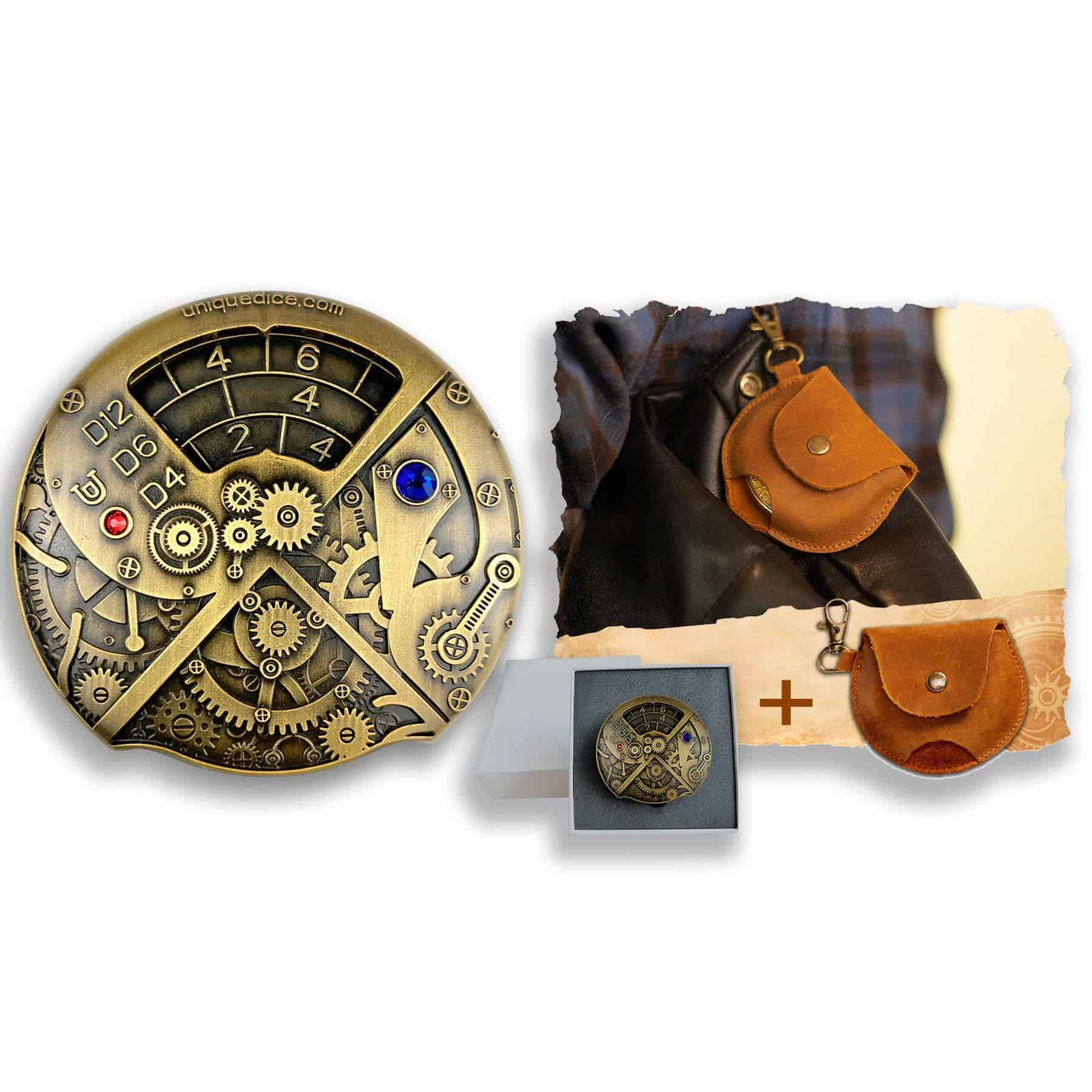 UD UNIQUE DICE Set de Dados de Ruleta Dungeons and Dragons