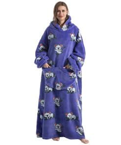 Manta Oversized con Capucha Koala Extra Larga para Mujer