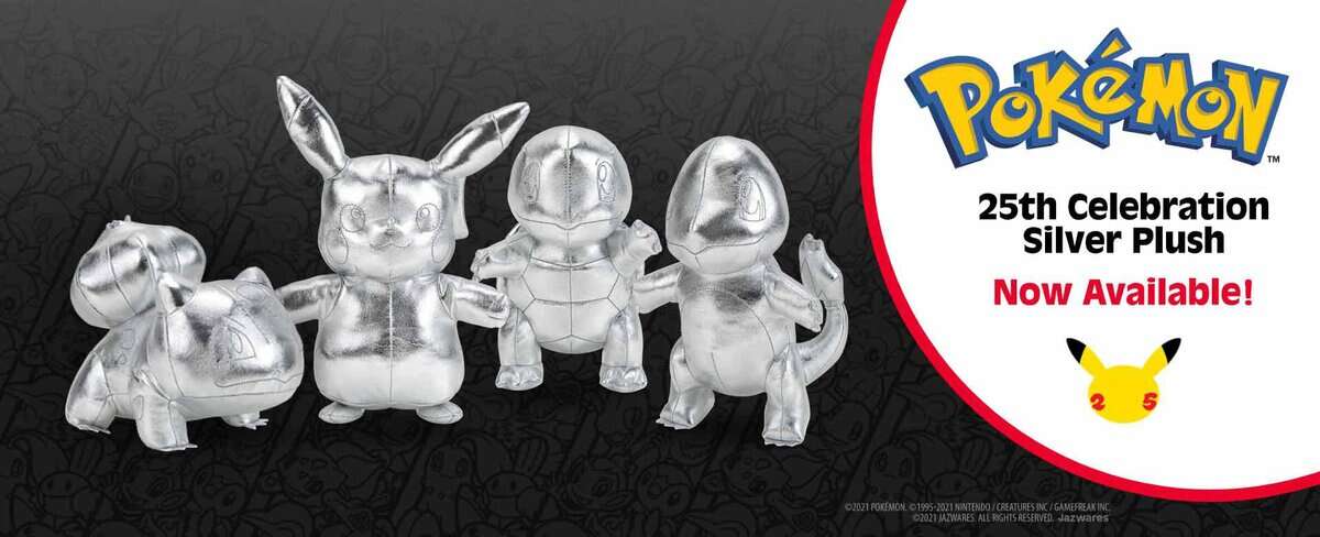 Caja Sorpresa de 3 Peluches de 8" de Agua Pok�mon, - Imagen 8