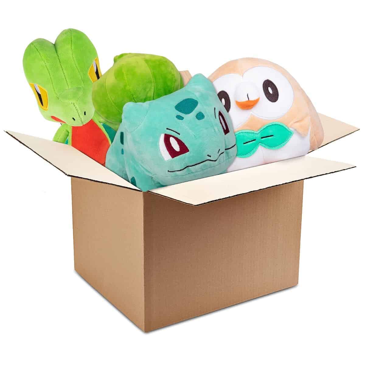 Pokemon Peluche Tipo Planta 8" Caja Sorpresa Surtido, - Imagen 4