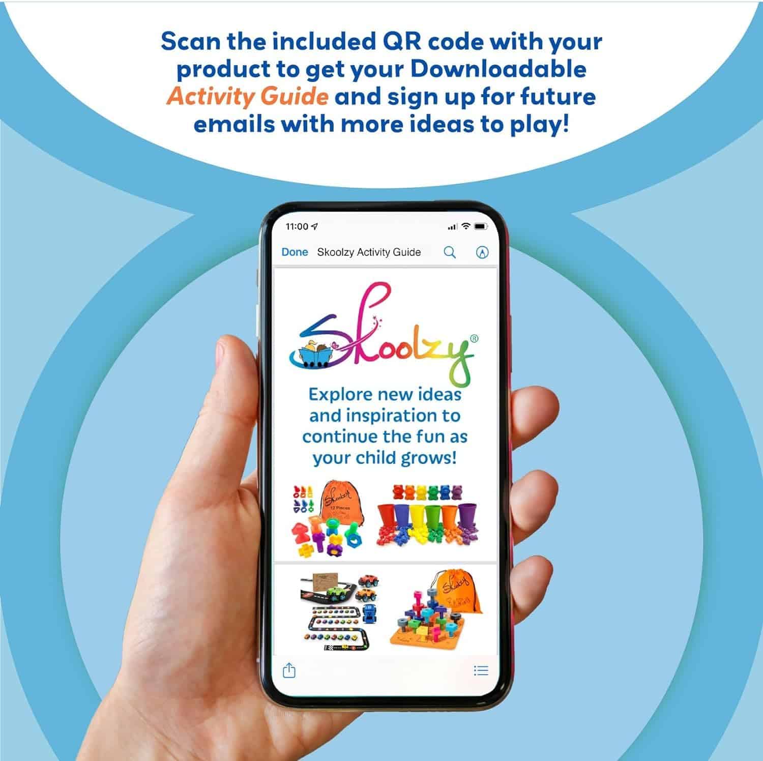 Conjunto de 46 piezas de cuentas para enhebrar Skoolzy - Imagen 8