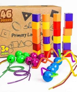 Conjunto de 46 piezas de cuentas para enhebrar Skoolzy