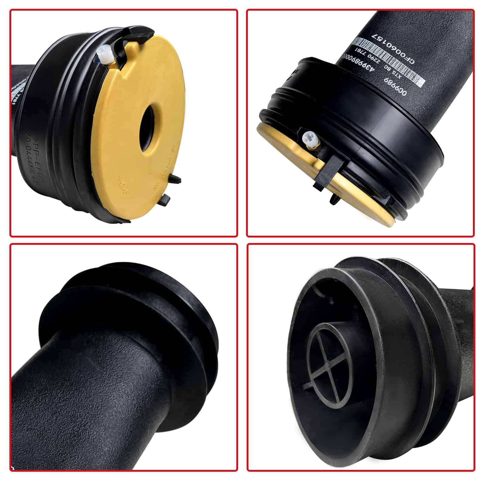 Bolsa de resorte de suspensión trasera VIGOR compatible con - Imagen 3