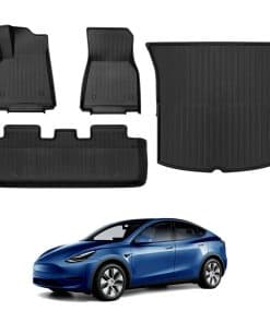 Motrobe Tapetes de Piso para Tesla Model Y Cubiertas de