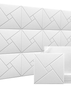 Paneles de Pared Insonorizantes Tvvcalk, -Blanco
