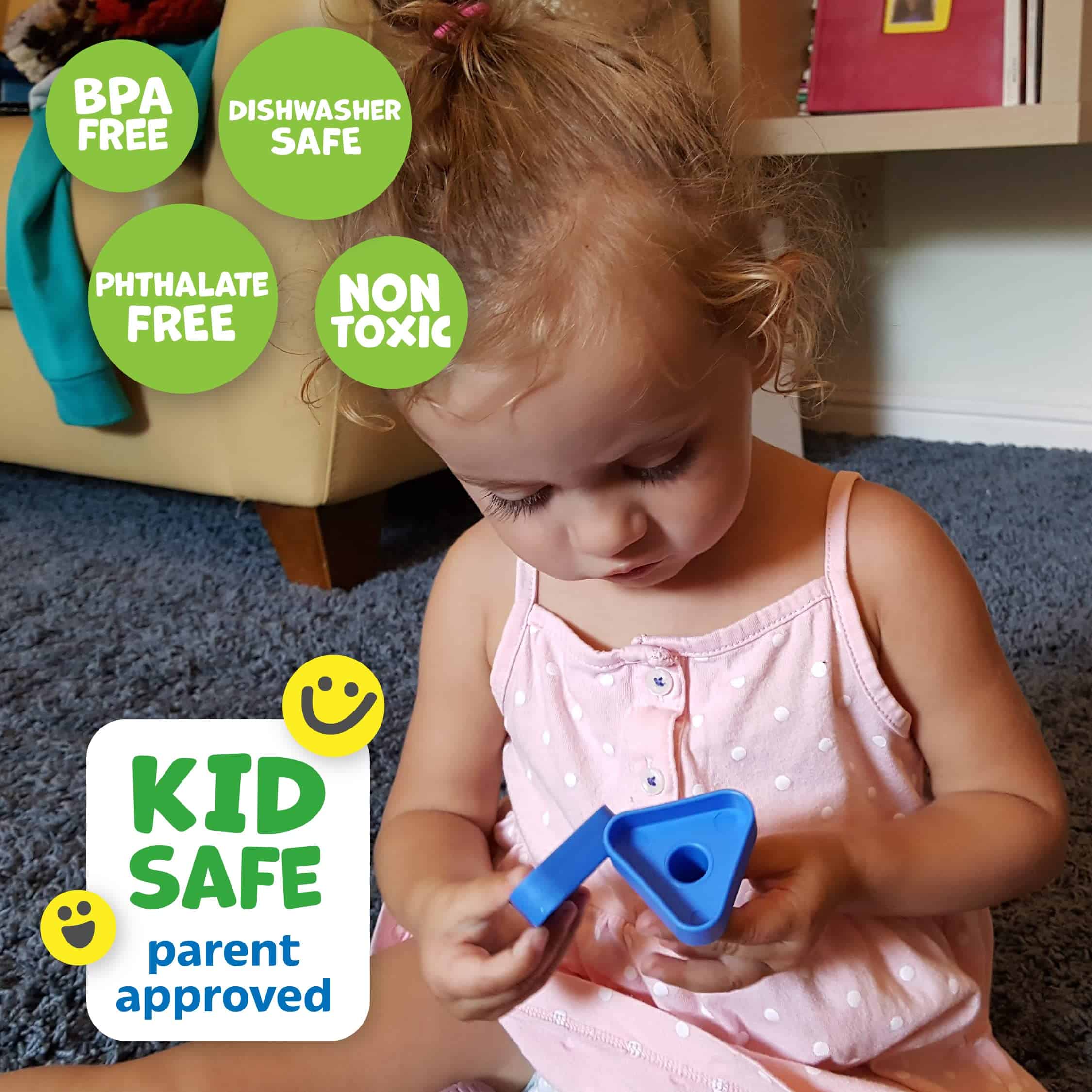 Set de 24 piezas de Tuercas y Tornillos de Plástico Skoolzy - Imagen 6