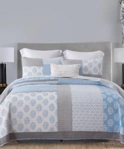 Colcha Floral Queen Y-PLWOMEN - Juego de 3 Piezas 100%