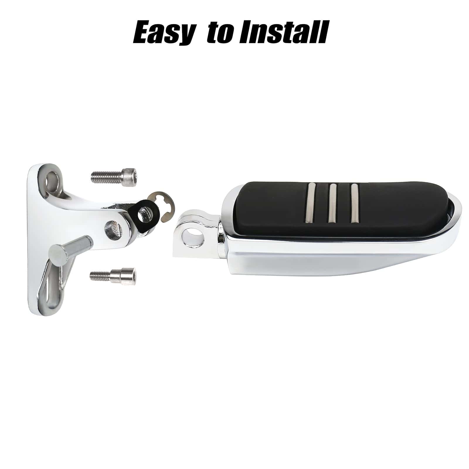 Tablero Pie de Pasajero Mini Trasero para Motocicleta y Kit - Imagen 6