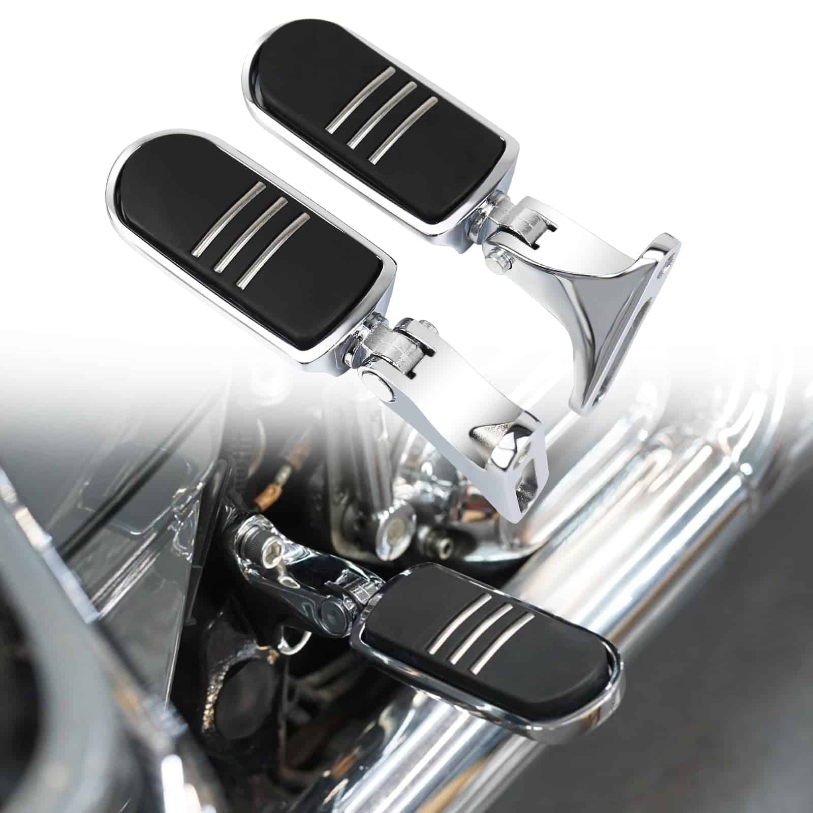 Tablero Pie de Pasajero Mini Trasero para Motocicleta y Kit