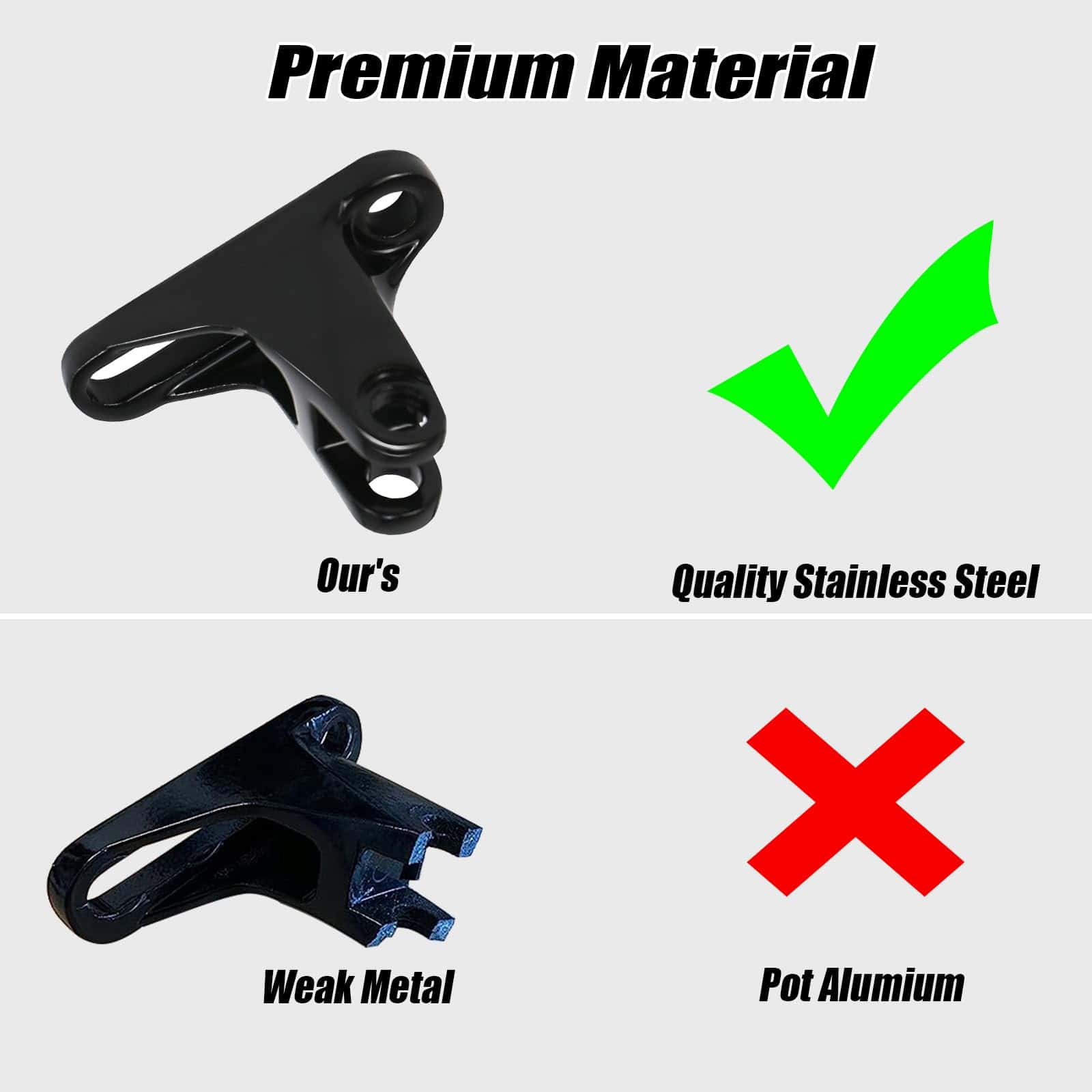 Tablas de pie traseras personalizadas para pasajeros de - Imagen 4