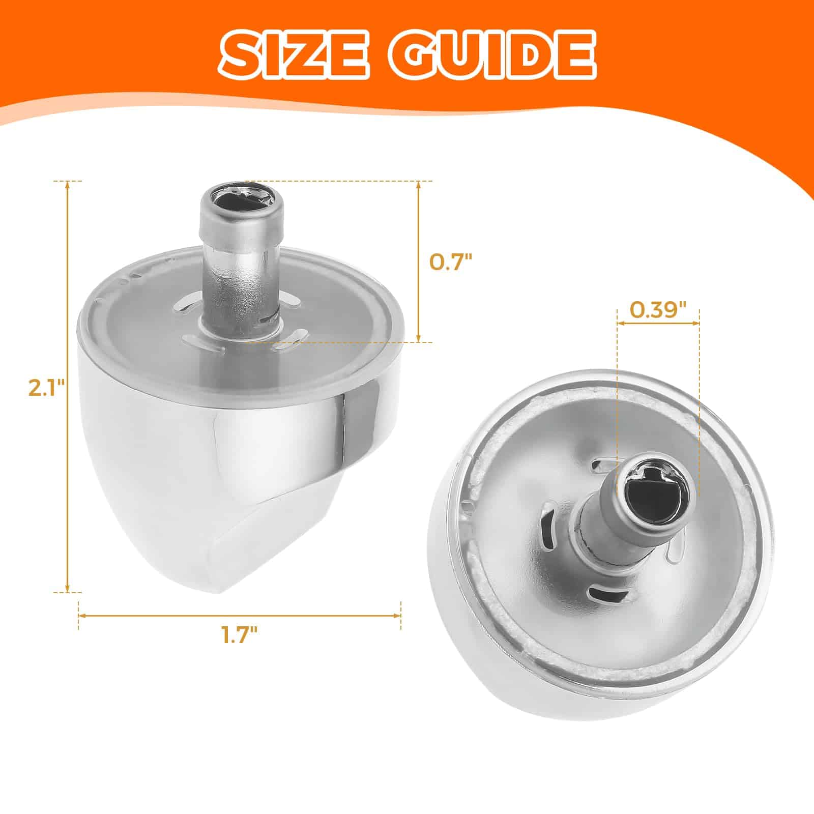MOOTVGOO 5 Pack WB03X32194 WB03T10329 Perillas de Control - Imagen 3