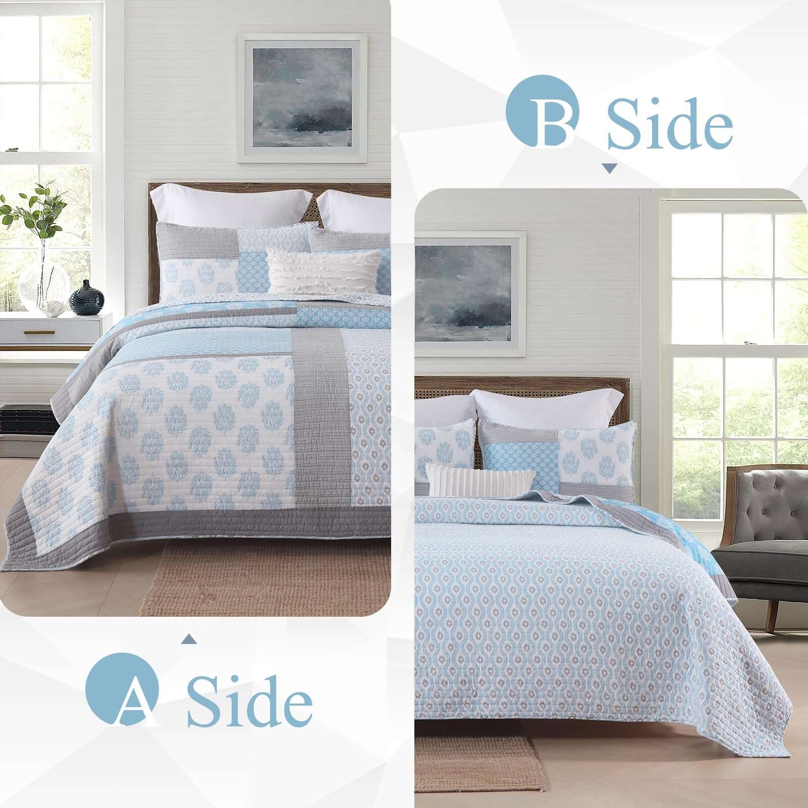 Juego de Edredón King Size Finlonte, Edredón King 100% - Imagen 3