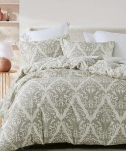 PERHOM Funda de Edredón King Paisley - Funda de Edredón de