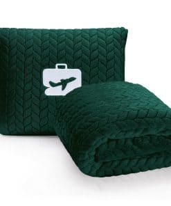 Manta Almohada de Viaje Premium EverSnug - -Verde Bosque