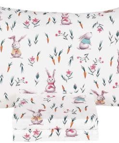 Juego de Sábanas Gemelas Acolchadas & Ajustadas con Funda