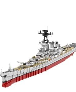 Set de bloques de construcción de buque de guerra USS