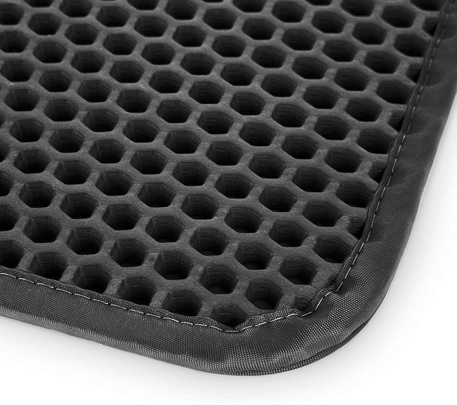 Tapete atrapador de arena para gato [Extra grande 30 x 22