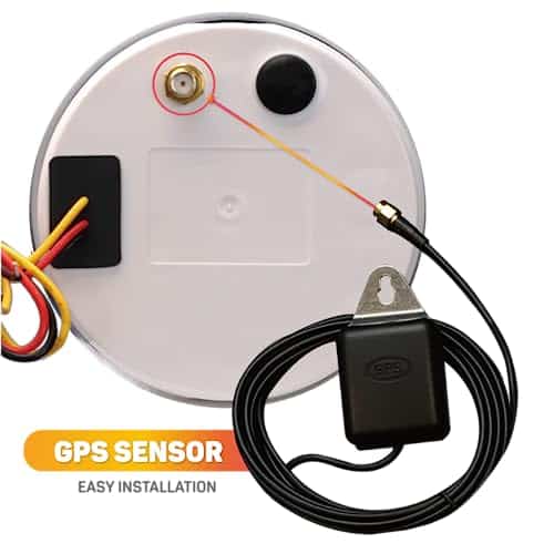 Velocímetro digital de odómetro Racetech 85mm 3-3/8" con - Imagen 5