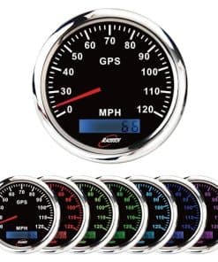 Velocímetro digital de odómetro Racetech 85mm 3-3/8" con