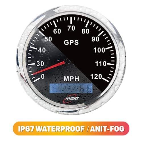 Velocímetro digital de odómetro Racetech 85mm 3-3/8" con - Imagen 3