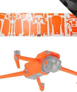 Skin WRAPGRADE Compatible con DJI Mavic 3 Pro (Negro Bumpy