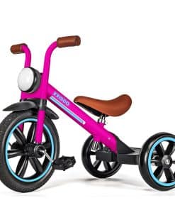 Triciclo para Niños KRIDDO, Ruedas de Goma Antipinchazos de