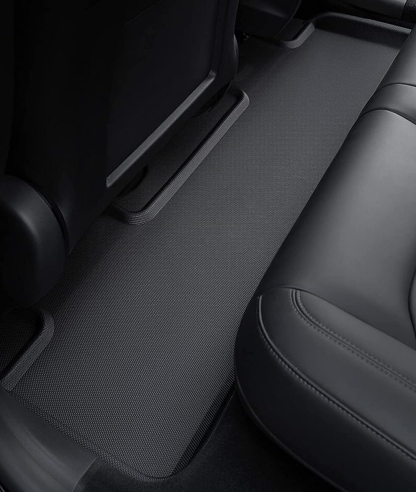 FOCUSED3 Tesla Model Y 2021-2023 5 Seater Negro - Tapete de - Imagen 3