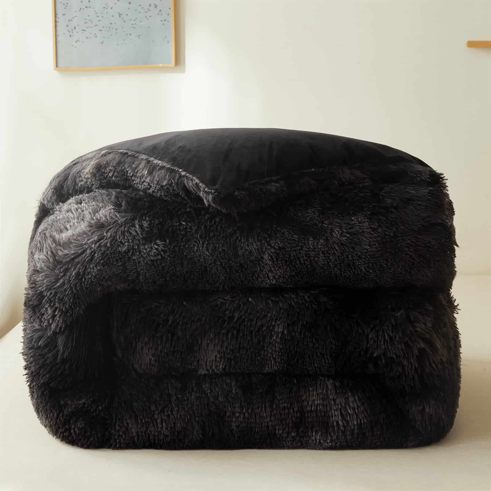 Edredón de confort FOPPA Black Tie Dye tamaño Queen con - Imagen 6