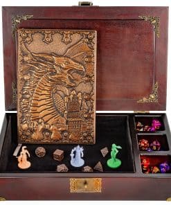 DND Bandeja de dados 3 en 1 - Caja de dados con dados