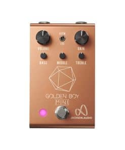 Jackson Audio Golden Boy Mini Overdrive, Negro Dorado
