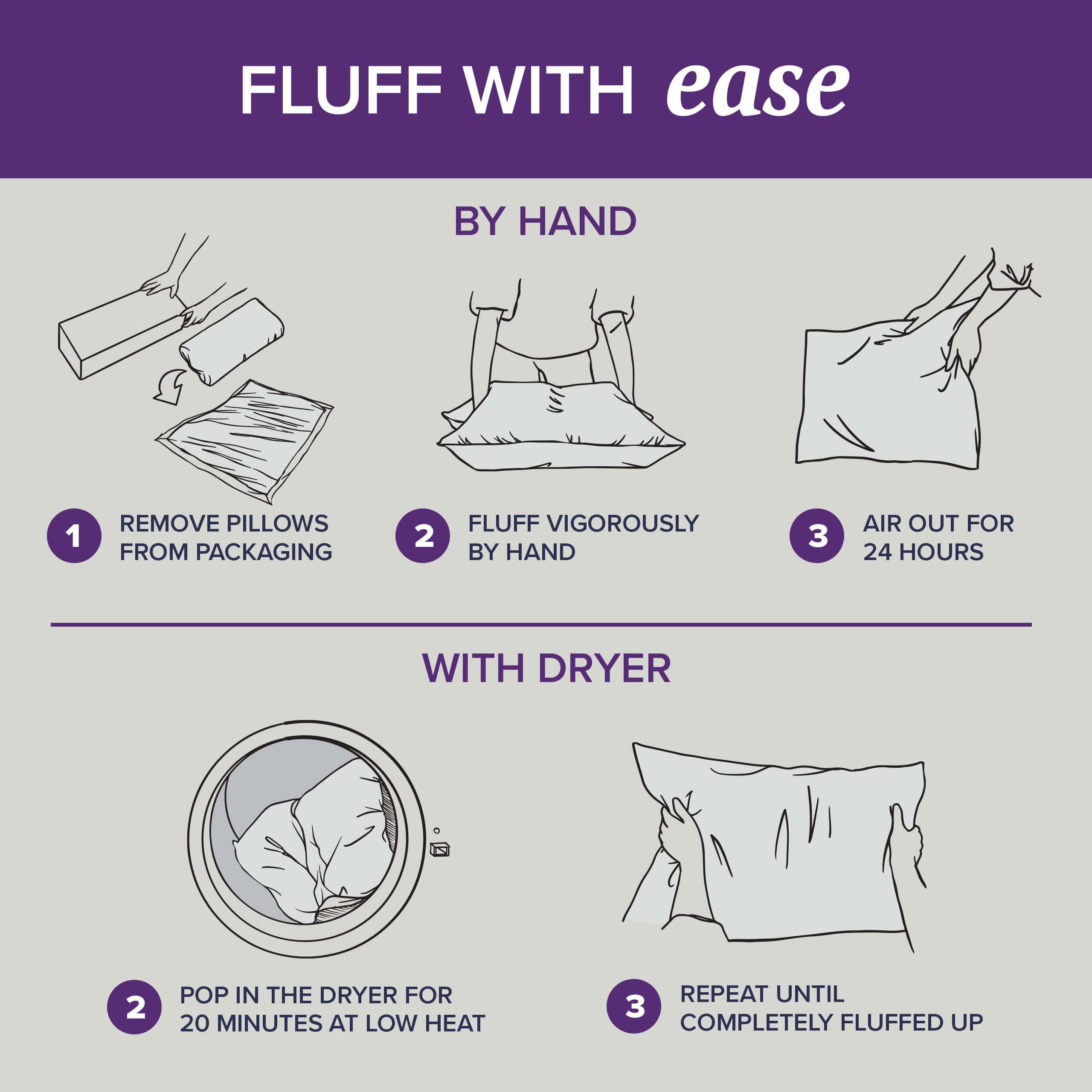 Juego de 2 Almohadas Beckham Hotel Collection para Cama - Imagen 9