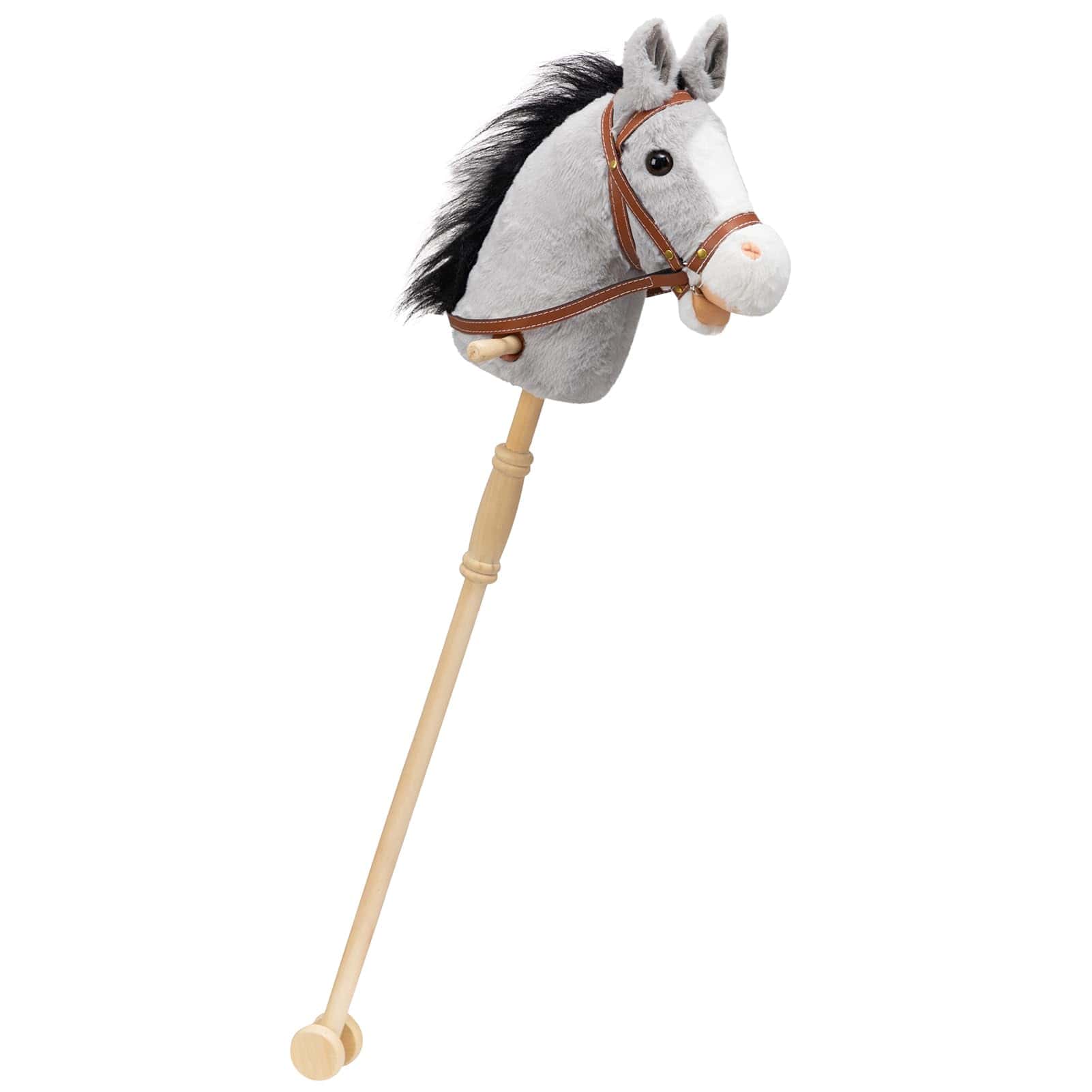 Caballito de Palo de Peluche HollyHOME Hecho a Mano con - Imagen 9