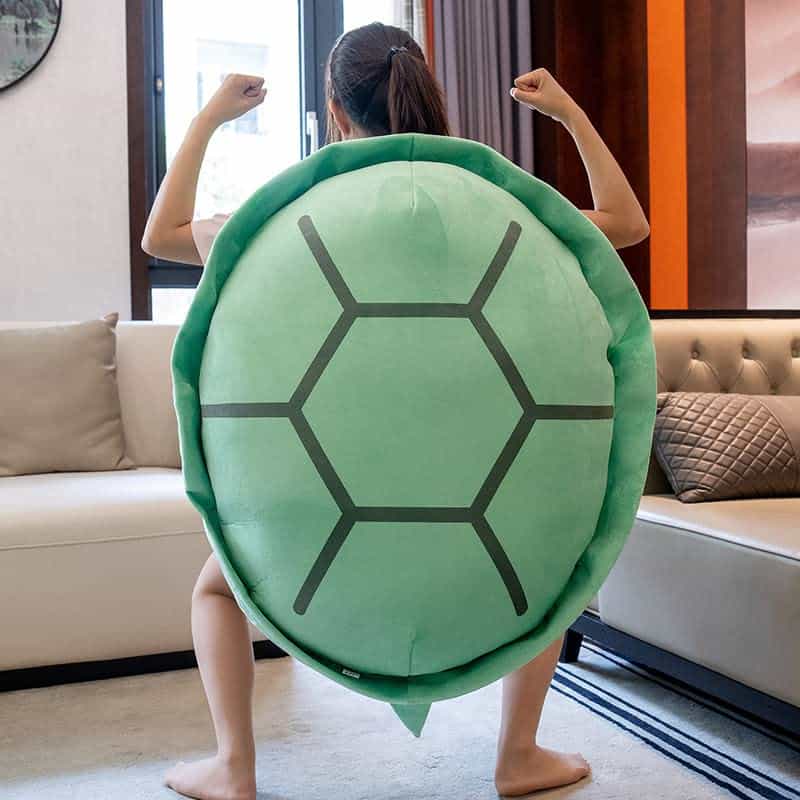 Almohada Tortuga Vestible Srutirbo, Disfraz Divertido de