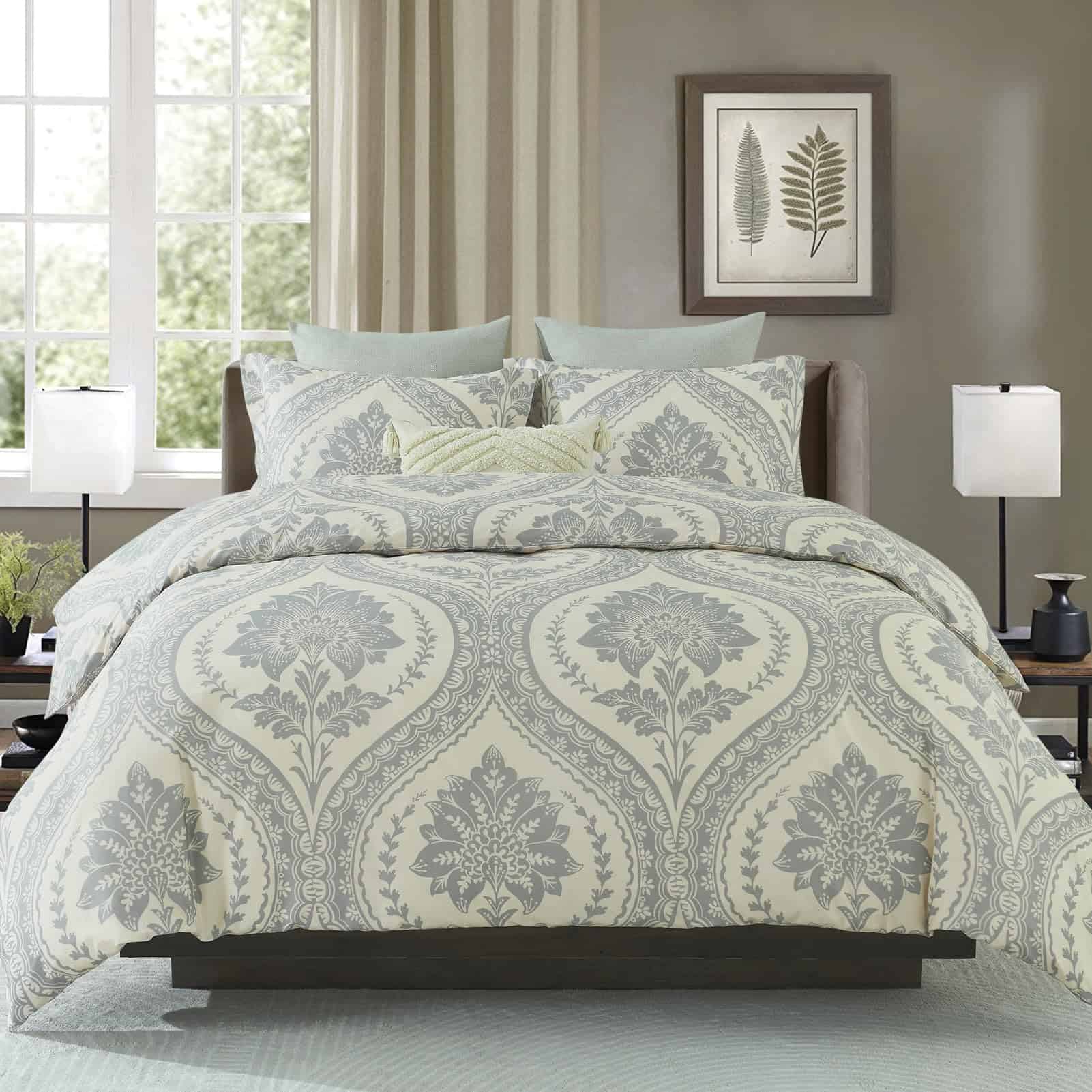 Funda de Edredón de Algodón CozyDH King - 100% Algodón 400