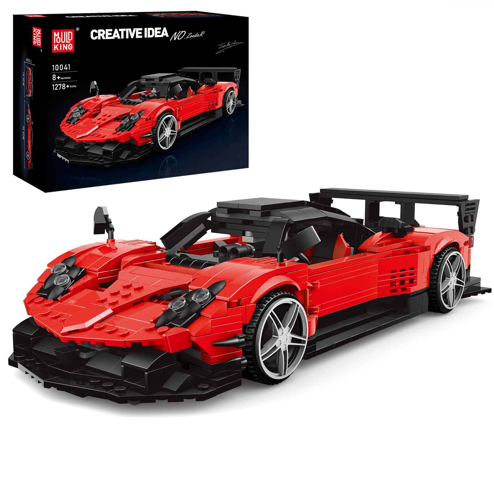 Mould King 10041 Super Sports Car Building Blocks Sets,