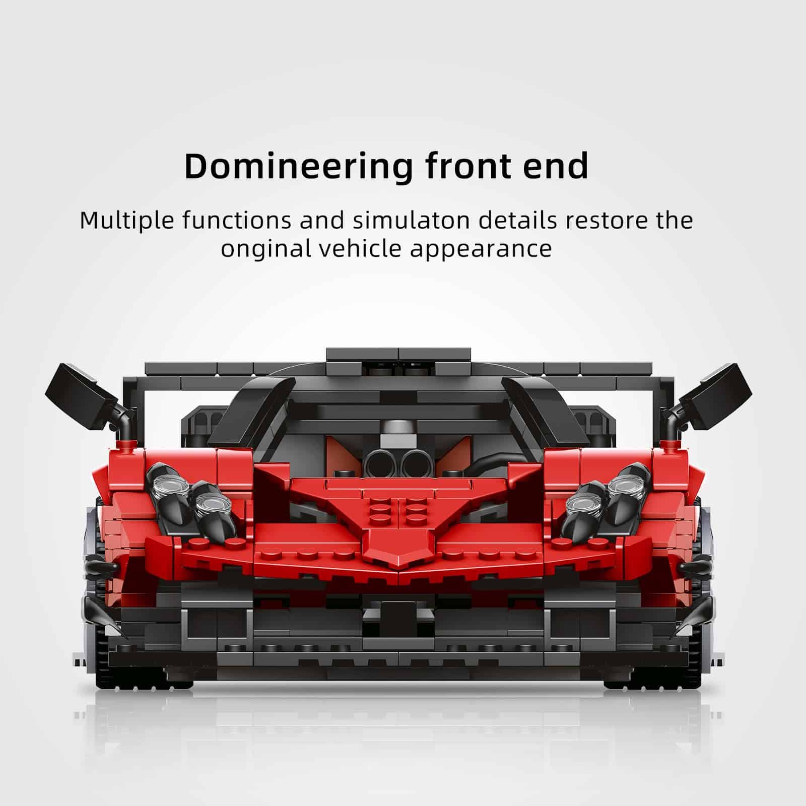 Mould King 10041 Super Sports Car Building Blocks Sets, - Imagen 5