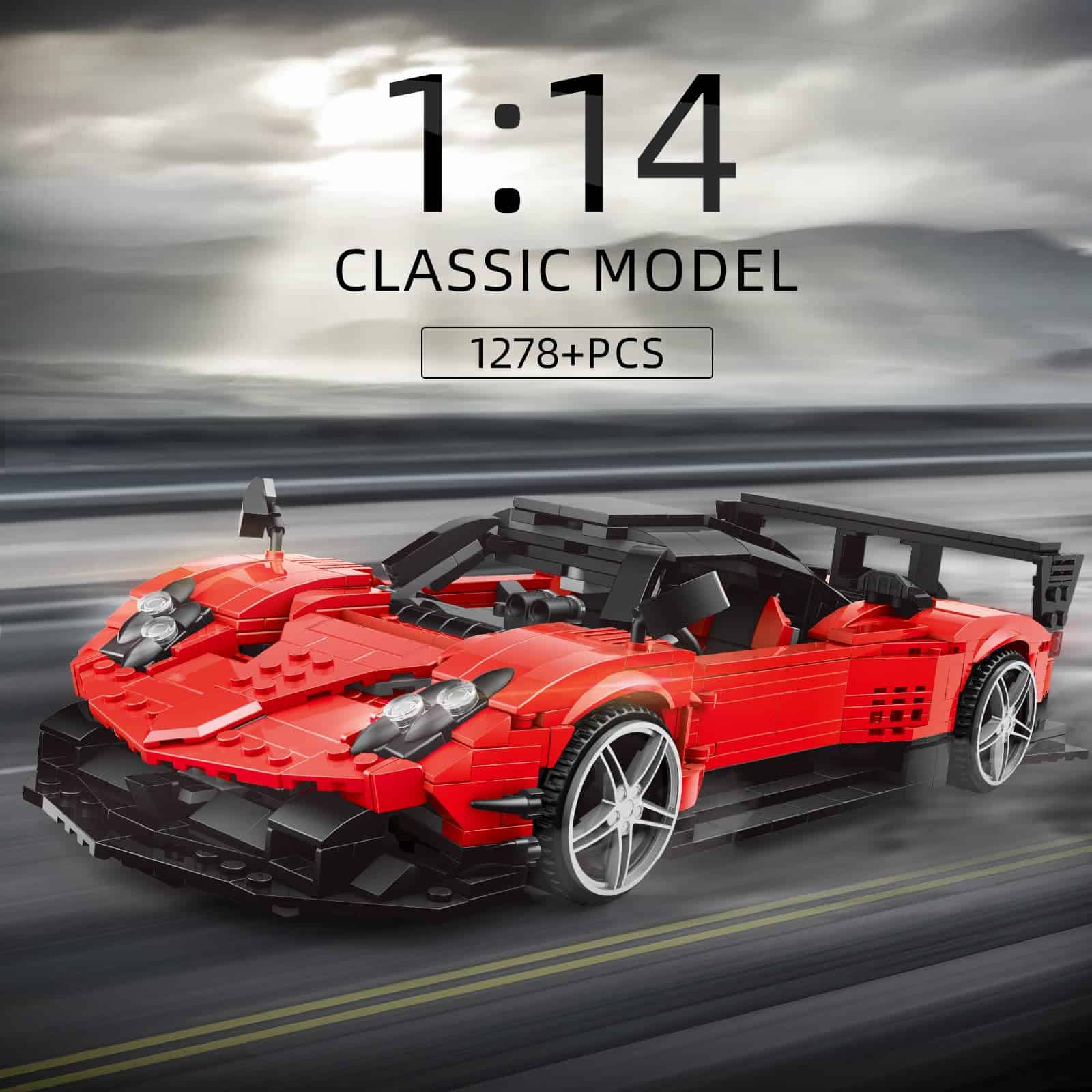 Mould King 10041 Super Sports Car Building Blocks Sets, - Imagen 6