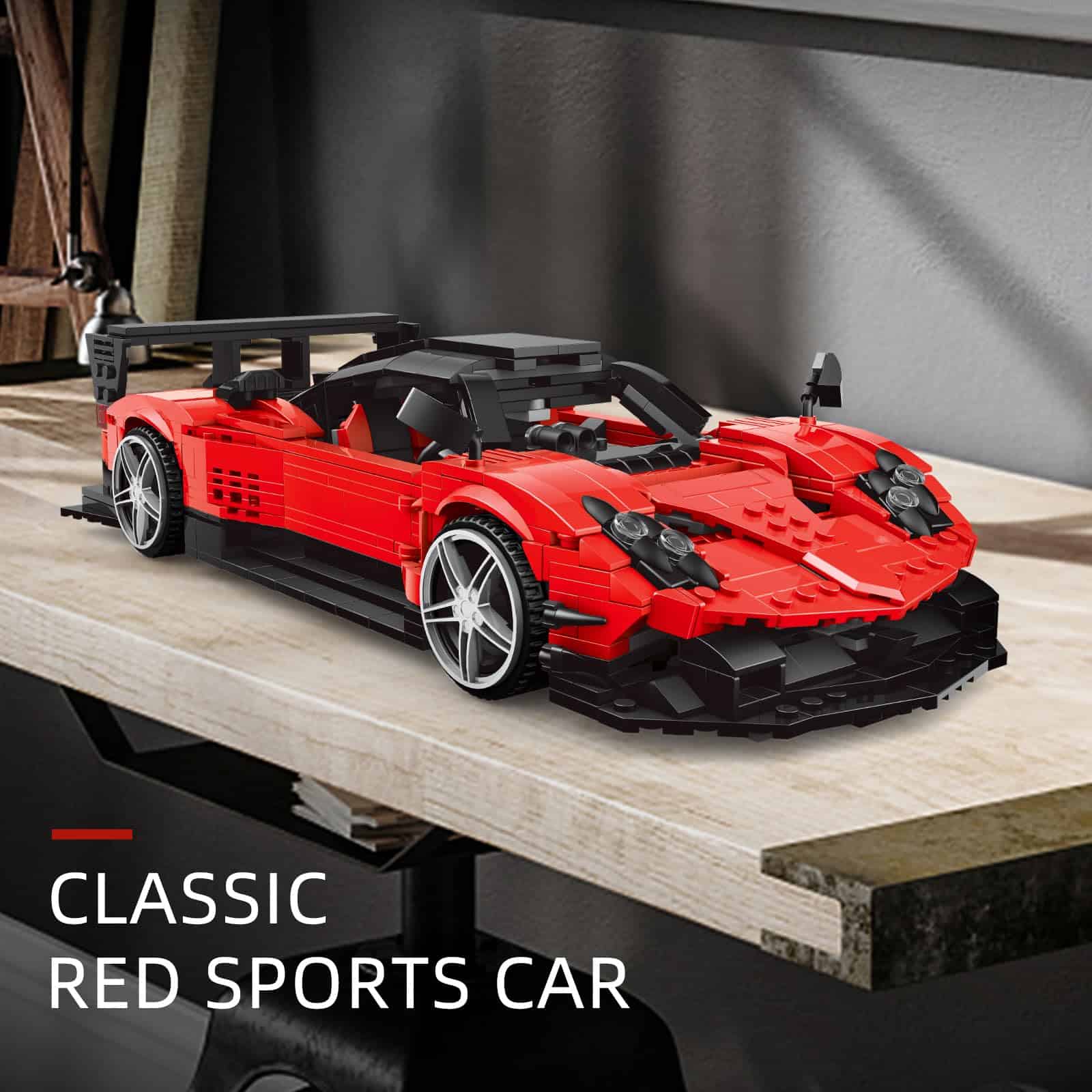 Mould King 10041 Super Sports Car Building Blocks Sets, - Imagen 8