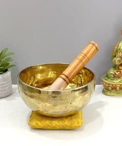 Tazón Cantor Tibetano de 6 pulgadas de Bronce Hecho a Mano