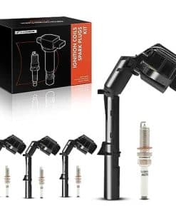 Conjunto de 4 bobinas de encendido y bujías de iridio