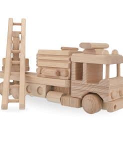 VESPLO - Camiones de Bomberos de Madera - Juguetes de