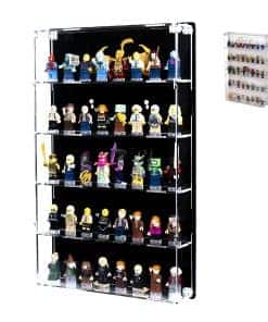 Estuche de exhibición de figuras de Lego en acrílico para