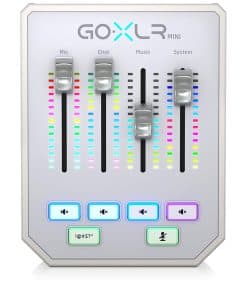 TC-Helicon, 1 Interfaz de Audio, Blanco (GoXLR Mini-WH)